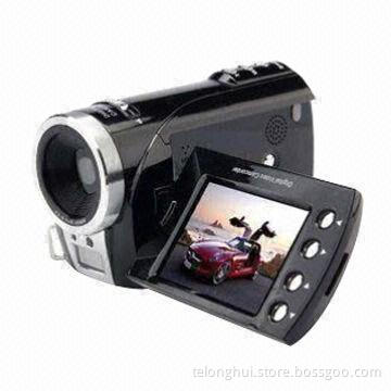 2.4-inch TFT Display Video Camera with 128MB to 8GB Memory Capacity